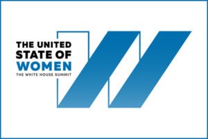 Logo for the United States of Women Summit